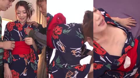 Passionate Asia Kaori Maeda Gives Double Blowjob Pleasure To Hot Guys